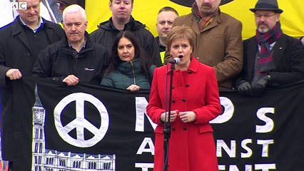 Nicola Sturgeon: 'I joined CND before joining the SNP'