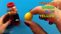 Gumball Machine Learn Colors with Bubble Gum! Dubble Bubble Gum!
