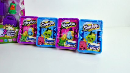 ULTRA RARE Shopkins Surprise Egg Opening Season 1 and 2 Play Doh Egg Plastilina Huevo Sorp