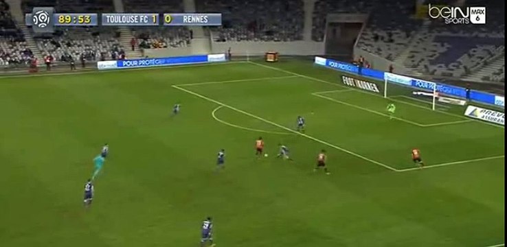 Ousmane Dembele Goal - Toulouse 1 - 1	Rennes - 27-02-2016
