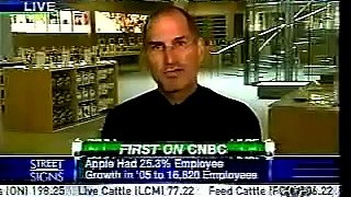 Steve Jobs TV interview about 5th Ave. Apple Store opening (2006)