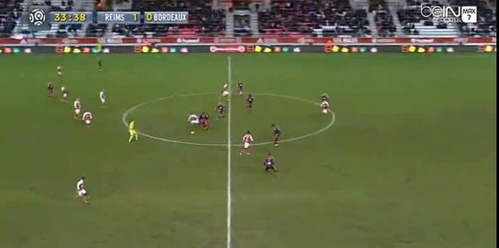 Thievy Bifouma Goal - Reims 2 - 0 Bordeaux - 27-02-2016