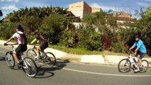 Mountain bike com a Grande Familia Biker, Taubaté a Tremembé, SP, Brasil, 2016, Marcelo Ambrogi, família e amigos, 58 km, Mtb
