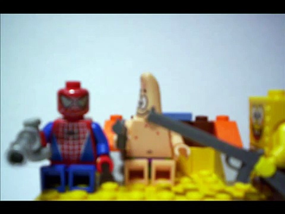 Spider-Man and Spongebob vs Zombies - OLD VIDEO