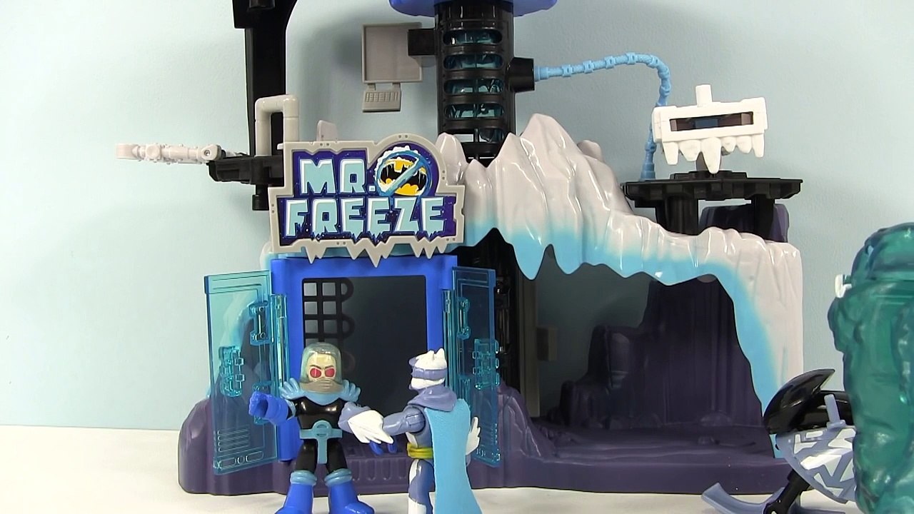Imaginext Batmans Frozen Snowboarding Vacation: With Mr. Freeze, Olaf, Magiclip Elsa, And Gordon!