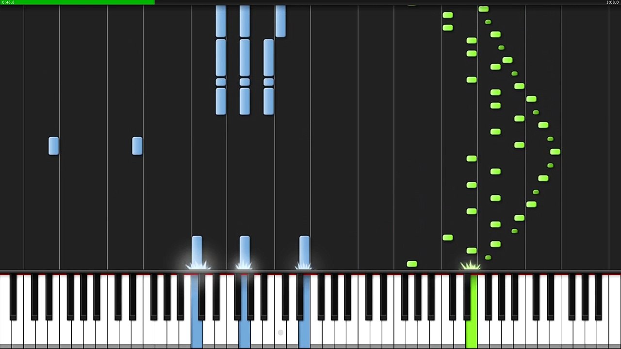 Etude Opus 25 No. 11 (Winter Wind) - Frederic Chopin [Piano Tutorial] (Synthesia)