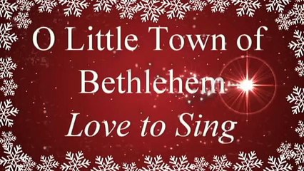 O Little Town of Bethlehem with Lyrics Christmas Carol Sung by a Kids Choir