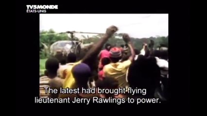 Ghana's Jerry John Rawlings
