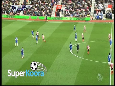 اهداف مباراة ( ساوثهامتون 1-2 تشيلسي ) الدورى الانجليزي