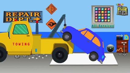 Tow Truck and Repairs | Video For Children | Video for kids | Baby video