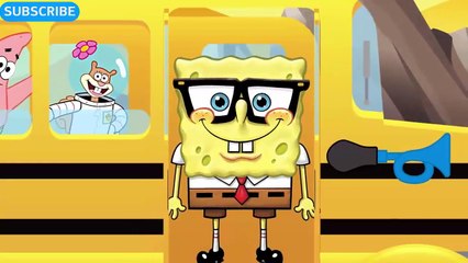 WHEELS ON THE BUS SONG SPONGEBOB SQUAREPANTS