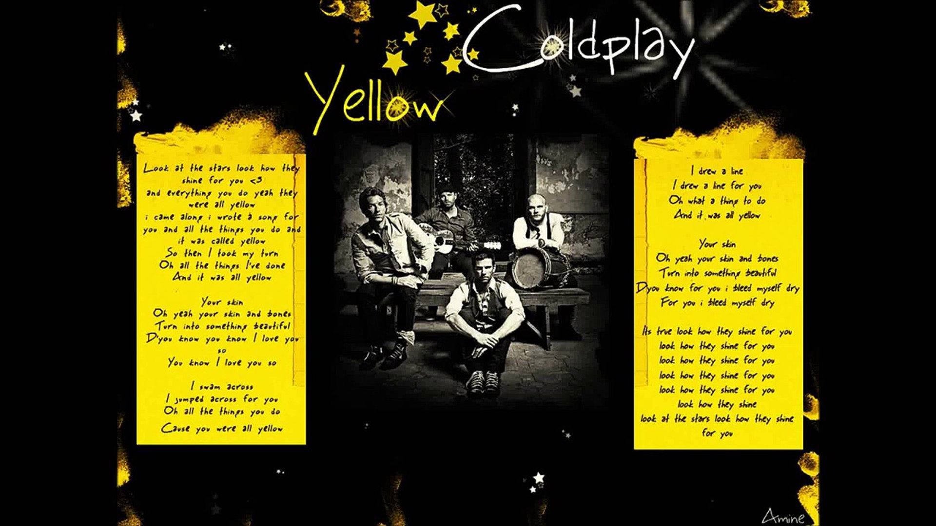 Coldplay - Yellow Piano