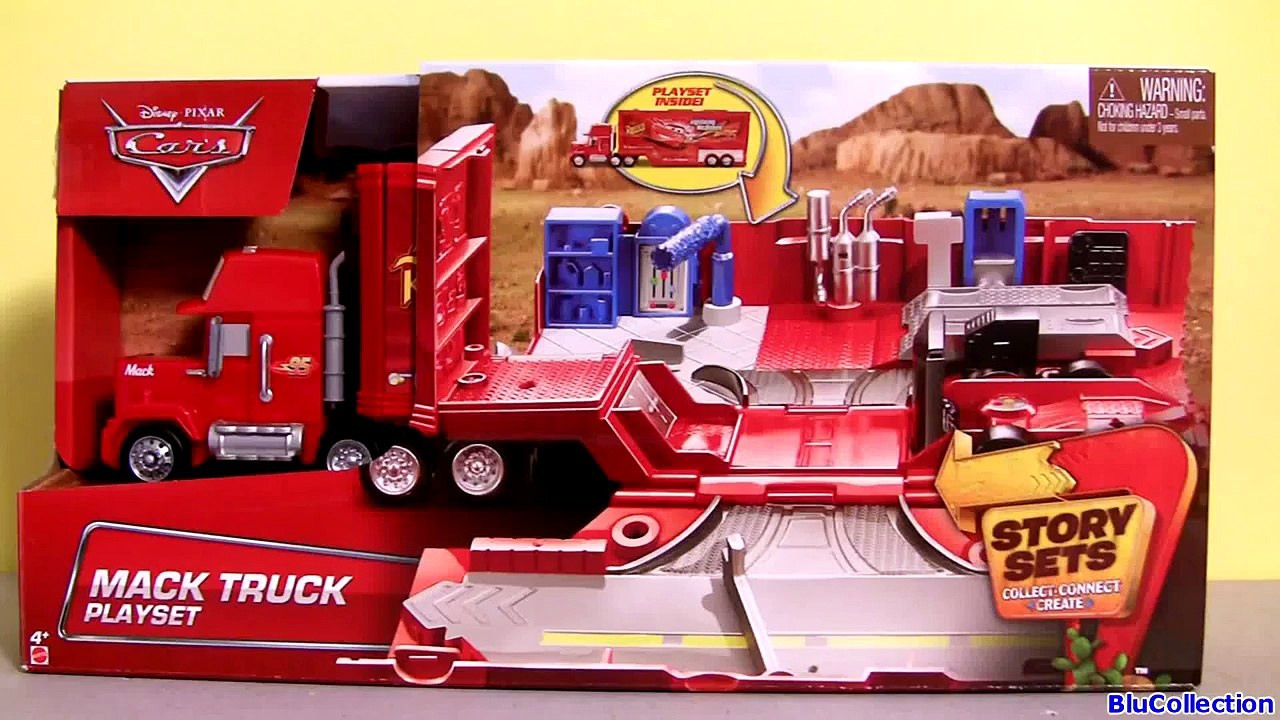 Mack Truck Transformer Hauler New Story Sets DisneyPixarCars Camión Mack Portacoches de Rayo McQueen