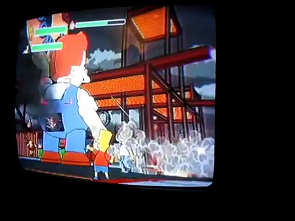 The Simpsons Game Ps2 Walkthrough Level 8: Shadow of the Colossal Donut