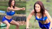 Jess Impiazzi Working Out in Surrey