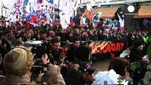 Miles de rusos salen a la calle para recordar al opositor asesinado Borís Nemtsov