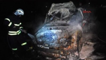 Didim - Seyir Halindeki Otomobil Yandı