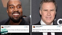 Kanye West Raves Over Will Ferrell In Hilarious Tweets