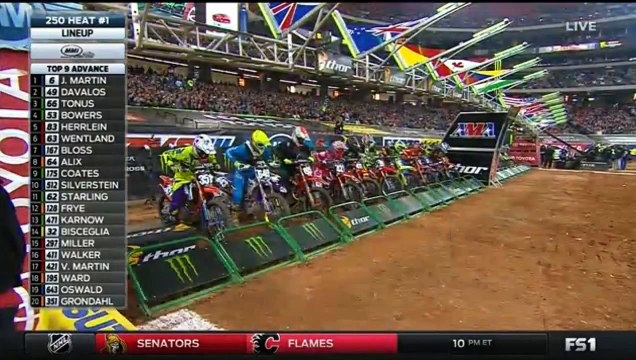 Monster Energy Supercross 2016 - Rd8 Atlanta -250 Heat 1