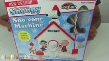 Unbox,Review, & Make Snow Cones with SNOOPY SNO-CONE Machine - Peanuts Snow Cone Machine