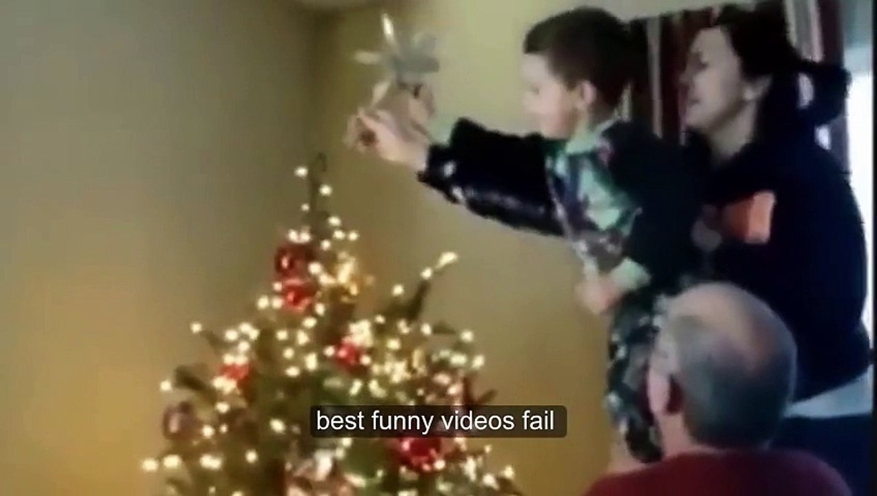 Funny Merry Christmas Fails Compilation Santa Claus Funny videos fail