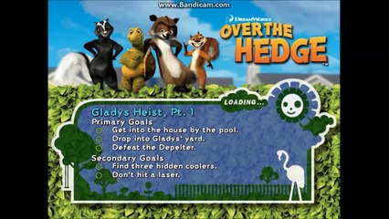 Over The Hedge Video Game: Walkthrough Part 33 - Gladys Heist, Part 1 - Mission 30