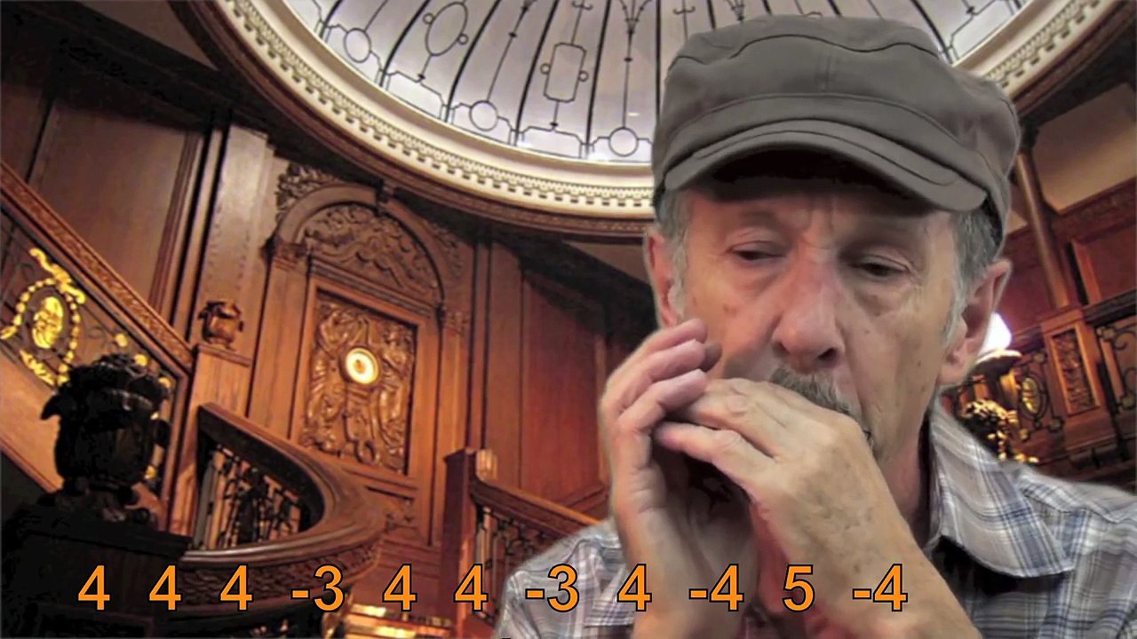 Titanic Theme Harmonica//Mundharmonika Harp Tabs Видео Dailymotion