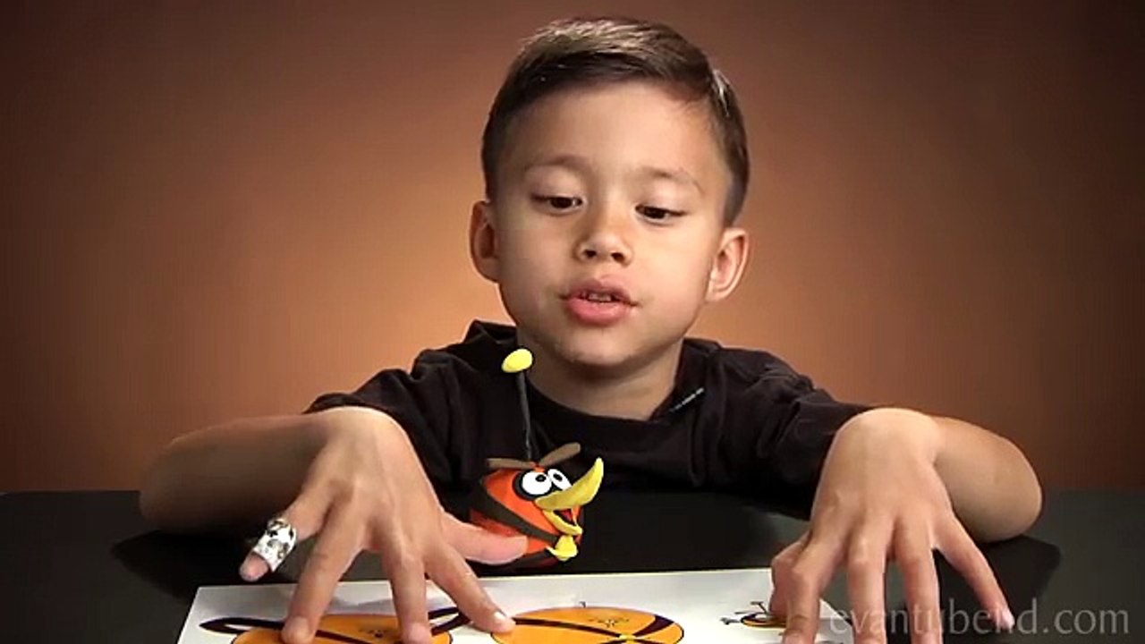 SPACE ORANGE BIRD (ATOM BIRD) from Angry Birds Space Utopia - Clay Model