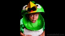Homemade Angry Birds Boomerang Green Bird Halloween Costume