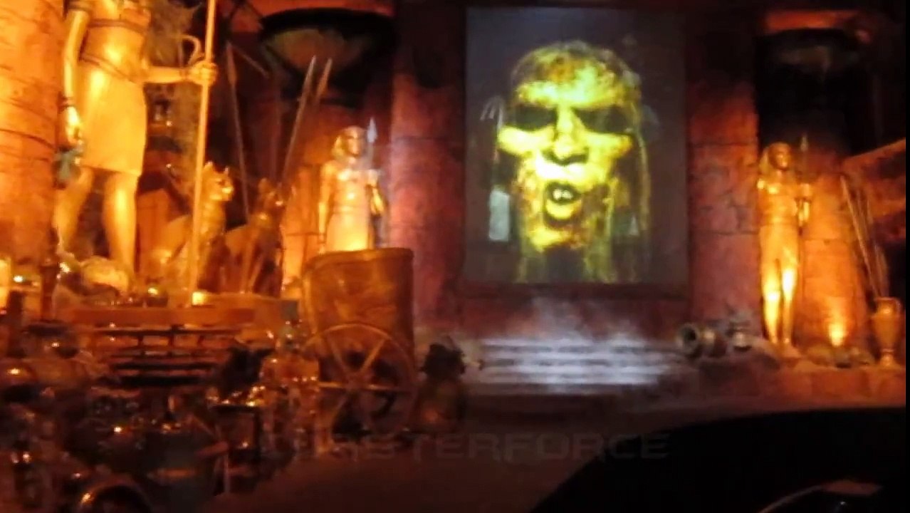 Revenge of the Mummy Front Seat on-ride HD POV Universal Studios Hollywood