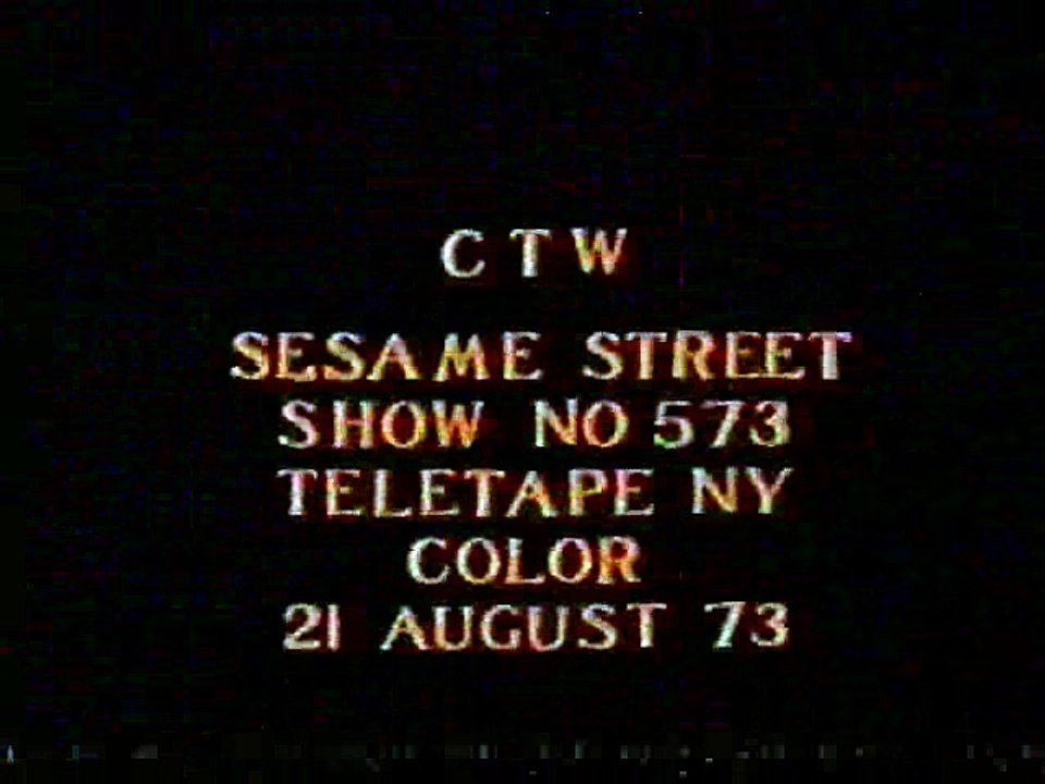 Sesame Street Episode 0573