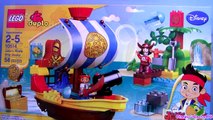 LEGO Duplo Captain Hook Meets Pirate Mater in Bucky Ship Jake and the Neverland Pirates CARS 10514