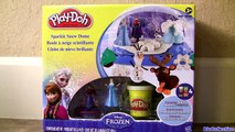 PLAY DOH FROZEN Sparkle Snow Dome DISNEY Halloween Costume Olaf as Casper the Ghost 2014 Playdough