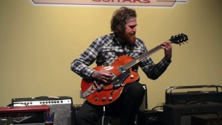 Carter Vintage Guitars Brent Hinds from Mastodon on a Gretsch Tennessean