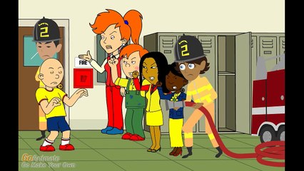 Caillou gets Grounded on April Fools Day