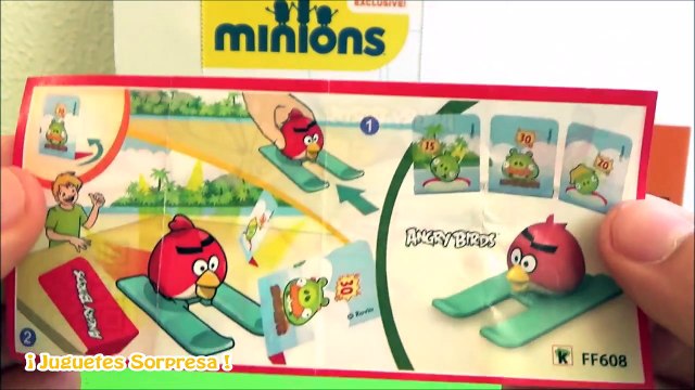 HUEVOS KINDER EN ESPAÑOL: LOS MINIONS + CROMOS Y HUEVO KINDER SORPRESA - KINDER JOY
