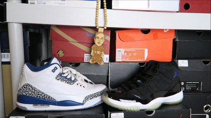 Detailed Look At Air Jordan True Blue 3's & Space Jam 11's Releasing in 2016