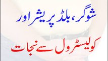 Sugar, Blood Pressure Or Cholesterol Se Nijaat ke Liye