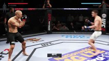 STAND UP IS FEROCIOUS ! EA SPORTS UFC 2 BETA GAMEPLAY