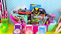 Toilet Candy & Surprise Toys Bath! Sour Flush Candy Lollipops Toilets & Surprise Mokolet P