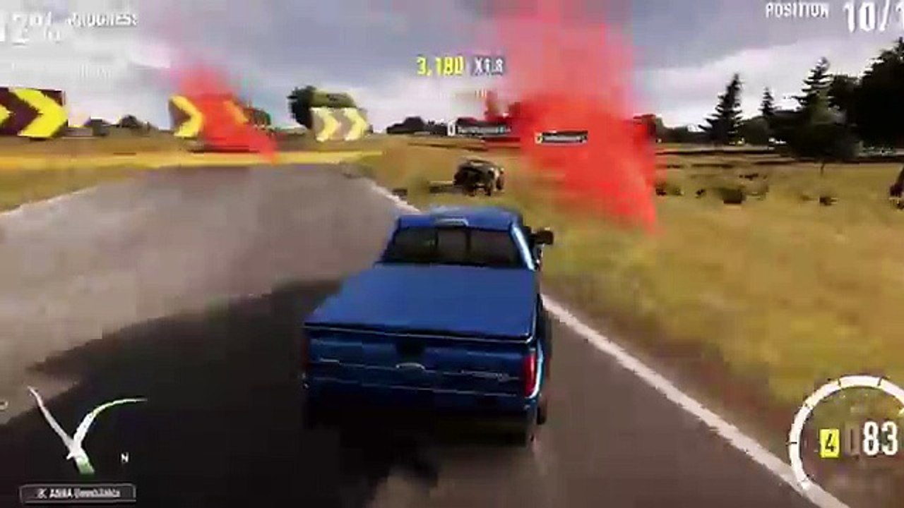 Forza Horizon 2 Drunk Driving crash