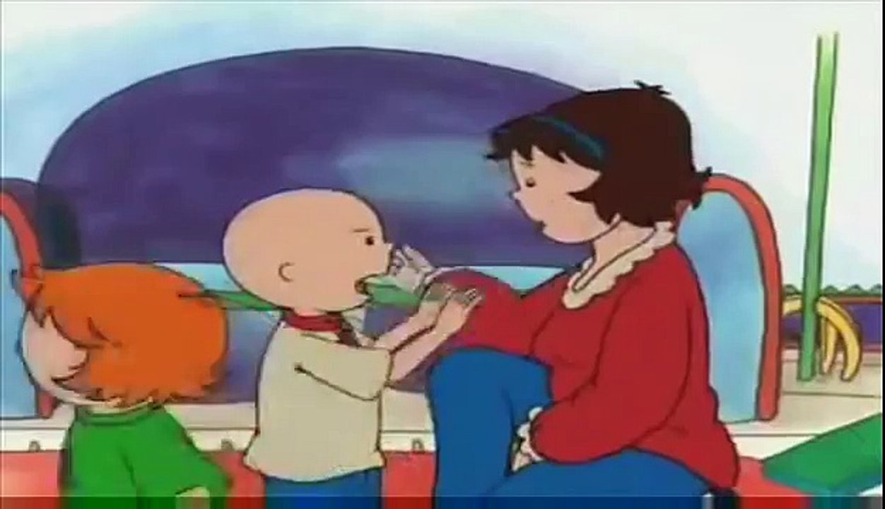 YouTube Poop Caillou has an unhealthy obsession with his T shirt and yodeling YouTube