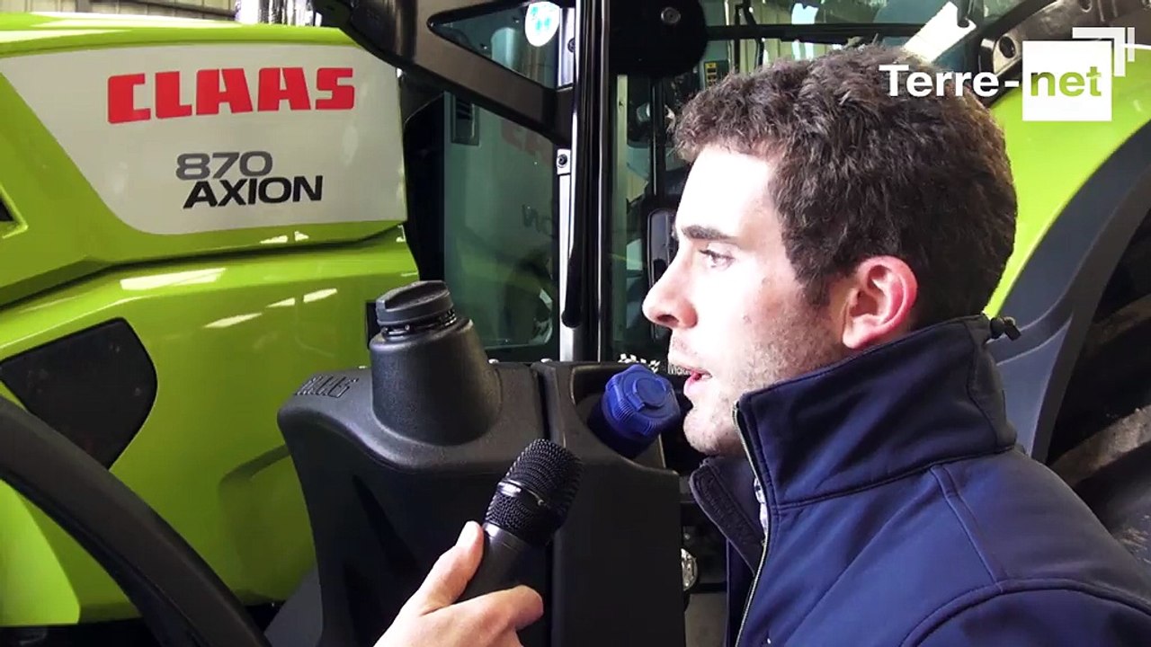 Le tracteur Claas Axion 870 à l'essai