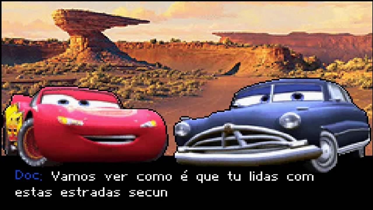 Carros #2 Desafio do Doc Jogo de Filme com Relâmpago McQueen Gameplay Português