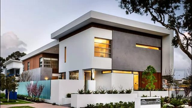 Современный проект дома с плоской крышей. Дизайн интерьера частного дома