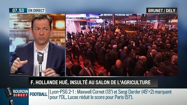Brunet & Dély: Salon de l'agriculture: Les insultes à l'encontre de François Hollande sont-elles légitimes? - 29/02