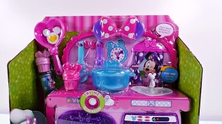 MINNIE MOUSE Disney Junior Bowtastic Kitchen Minnie Mouse Video Toy Review