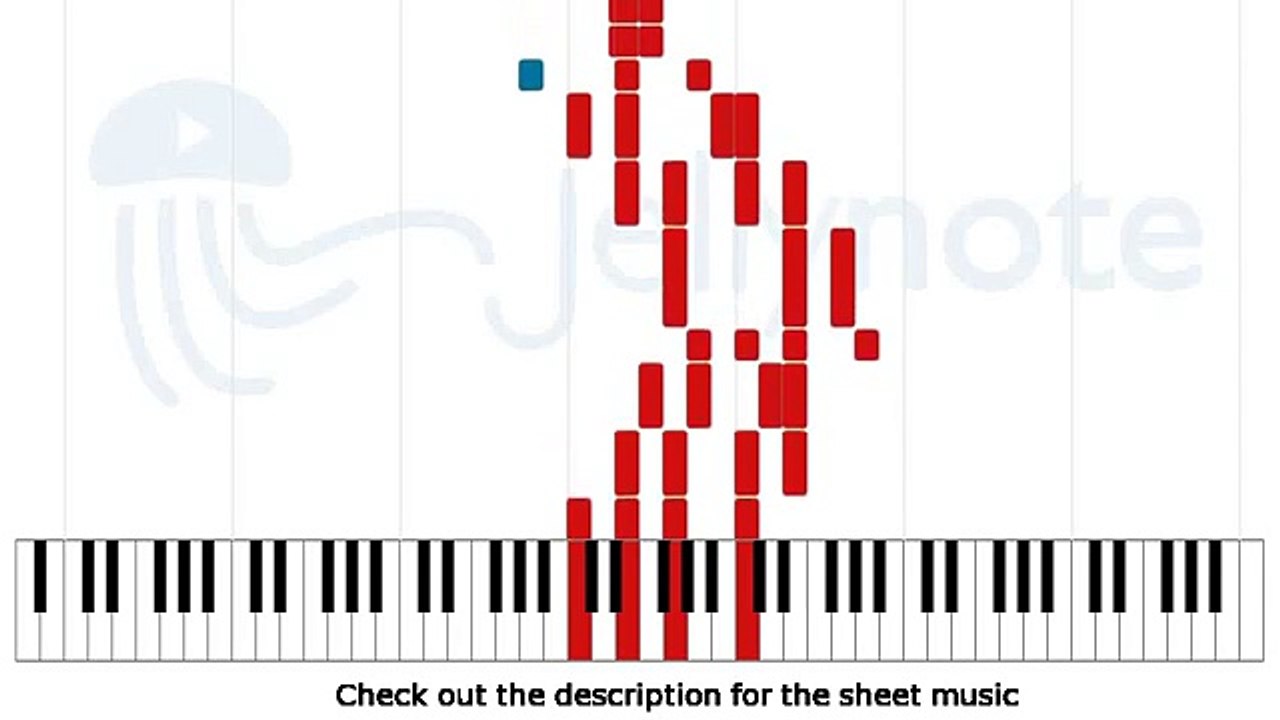 the simpsons opening theme - Danny Elfman [Piano Sheet Music]