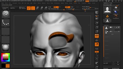 12-Using masking - Introduction to ZBrush 4R7