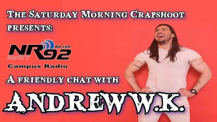 A Friendly Chat with Andrew W.K. (audio)